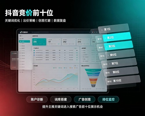 托克托抖音搜索竞价